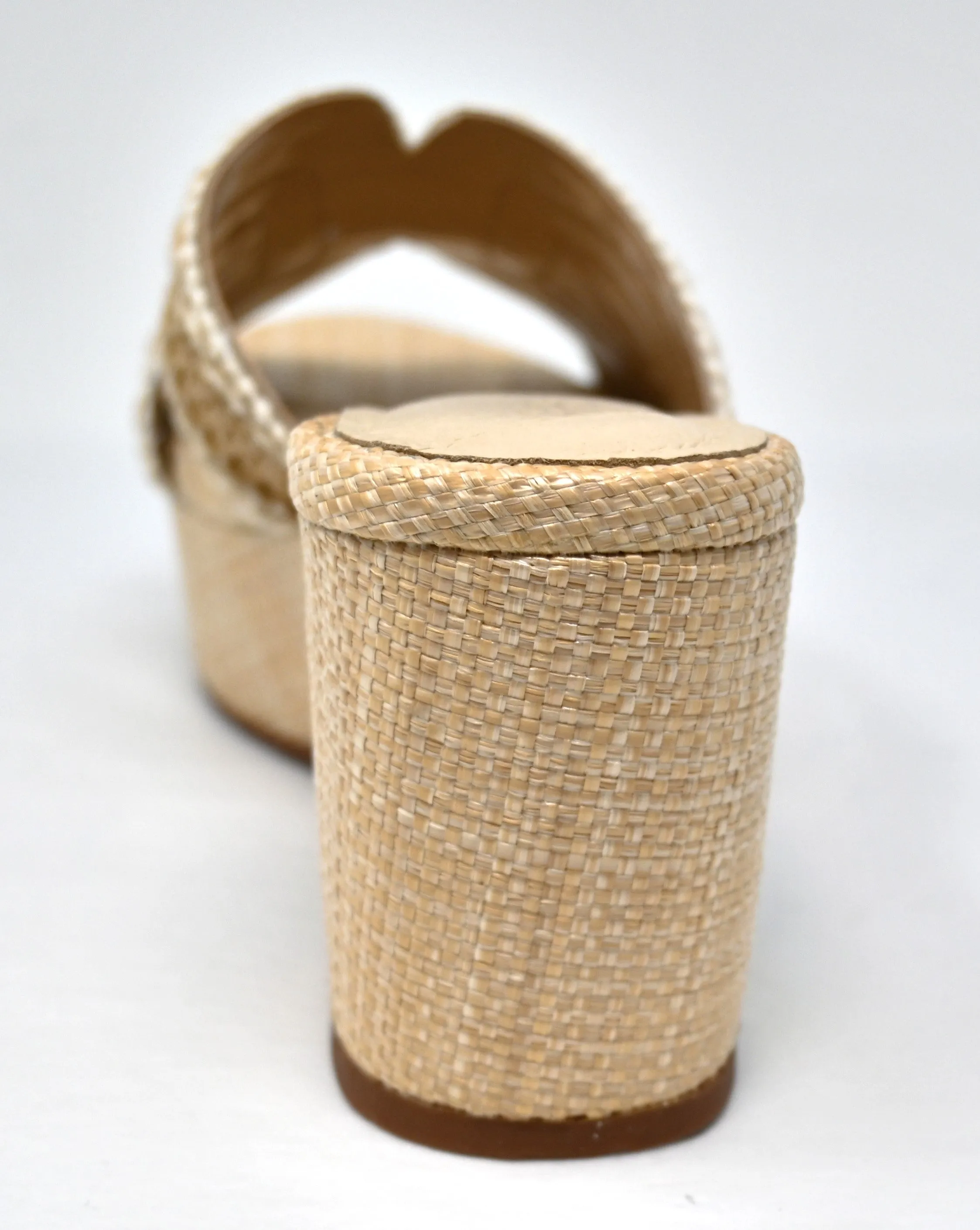 Chocolat Blu Gen Raffia Sandal
