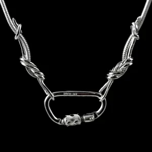 Climbers Sterling Silver Chain Necklace & Optional Pendants