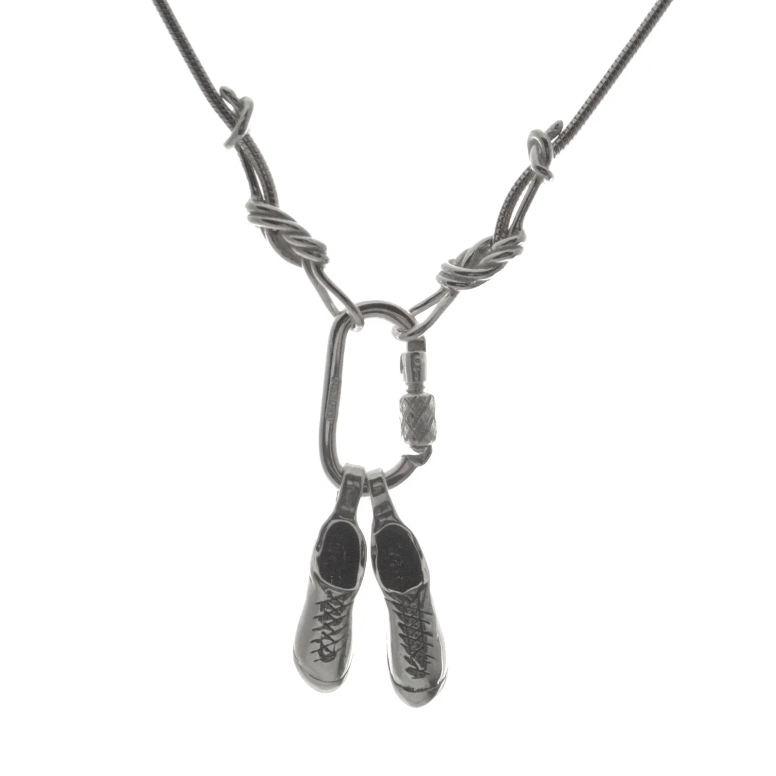 Climbers Sterling Silver Chain Necklace & Optional Pendants