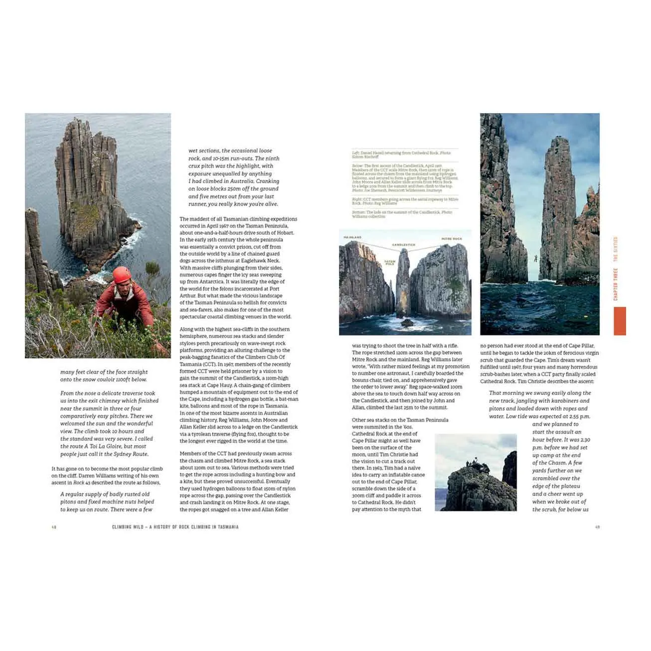 Climbing Wild - A History of Rock Climbing in Tasmania