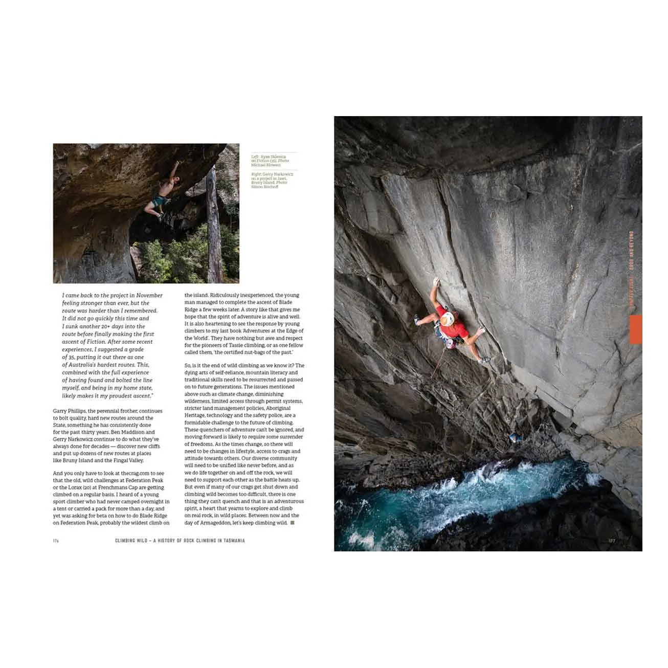 Climbing Wild - A History of Rock Climbing in Tasmania