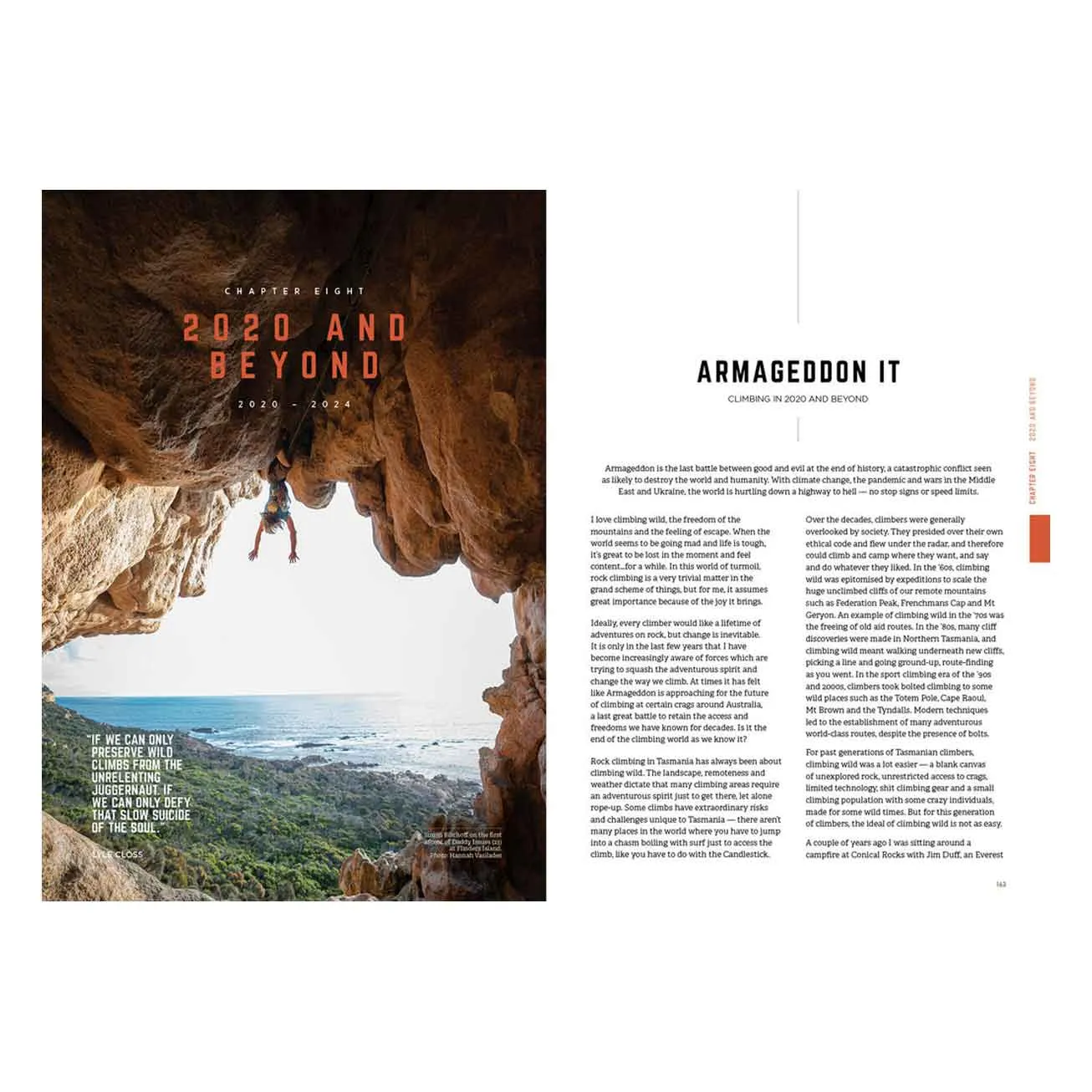 Climbing Wild - A History of Rock Climbing in Tasmania