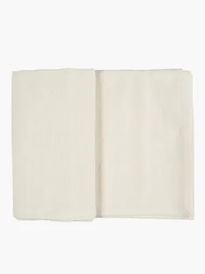 Cotton Table Cloth - Butter Cream