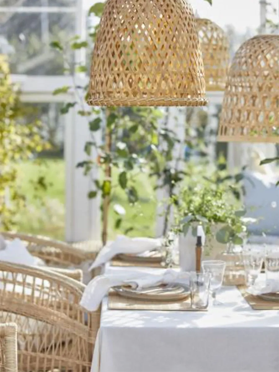 Cotton Table Cloth - Butter Cream