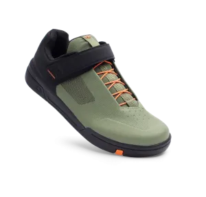 Crankbrothers Shoes Stamp Speedlace Green / Orange - Black outsole