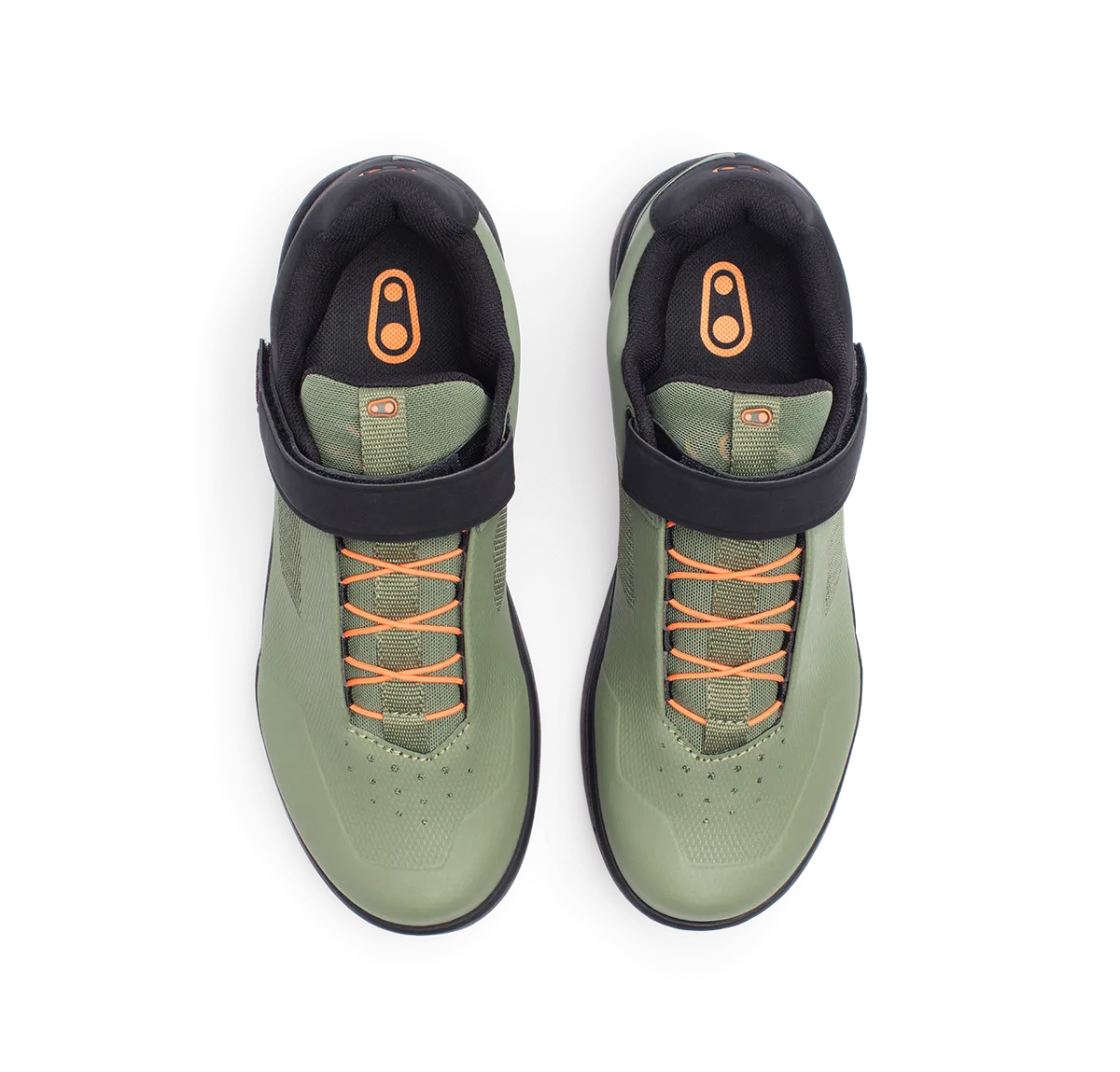 Crankbrothers Stamp Speedlace Green/Orange
