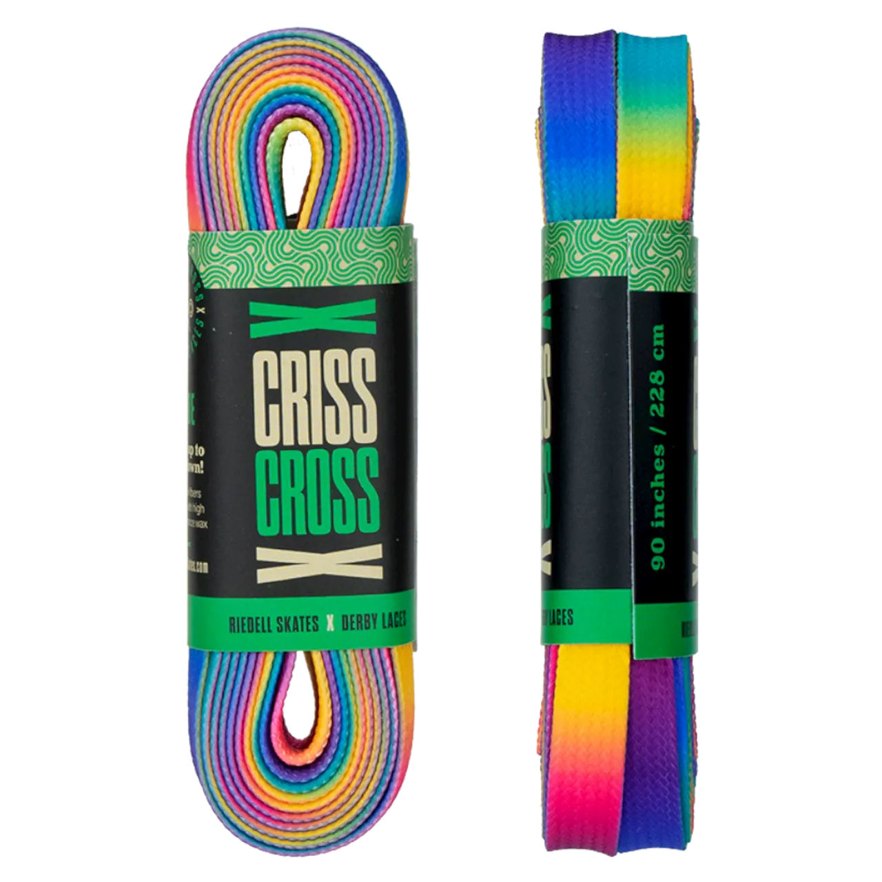 Criss Cross X Derby Laces