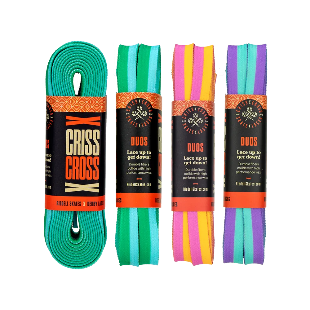Criss Cross X Derby Laces