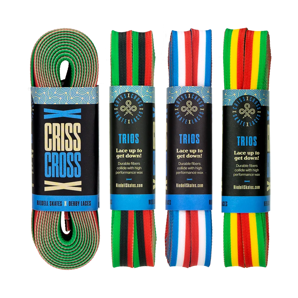 Criss Cross X Derby Laces