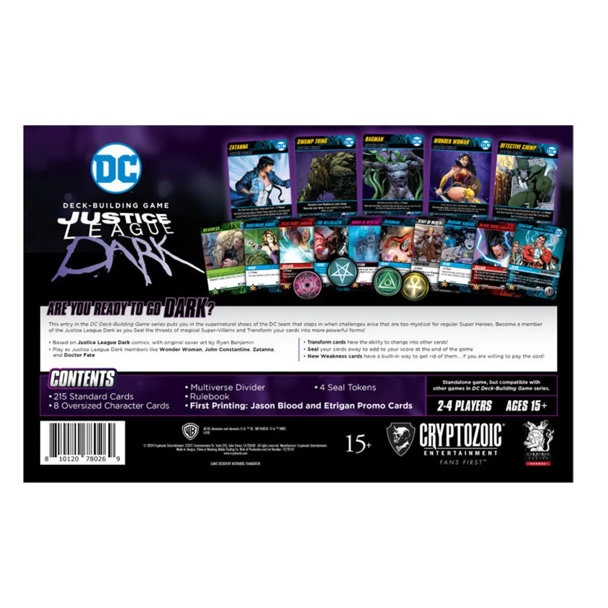 DC Deck Building Game Justice League Dark (Standalone)