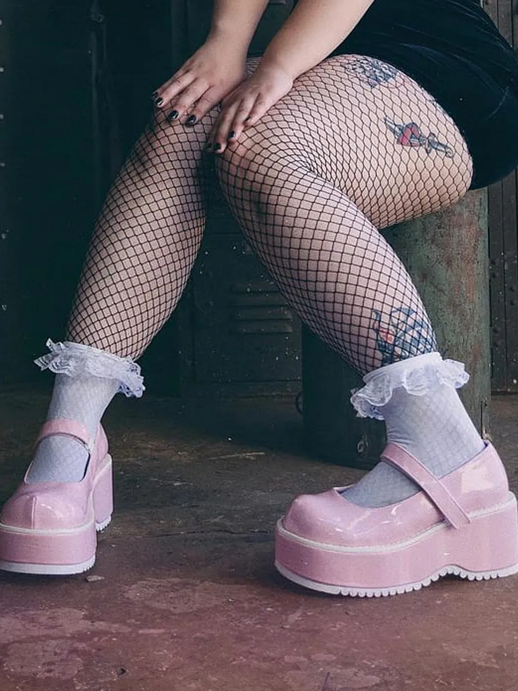 DEMONIA DOLLIE-01 - PINK HOLOGRAM ✰ PRE ORDER ✰