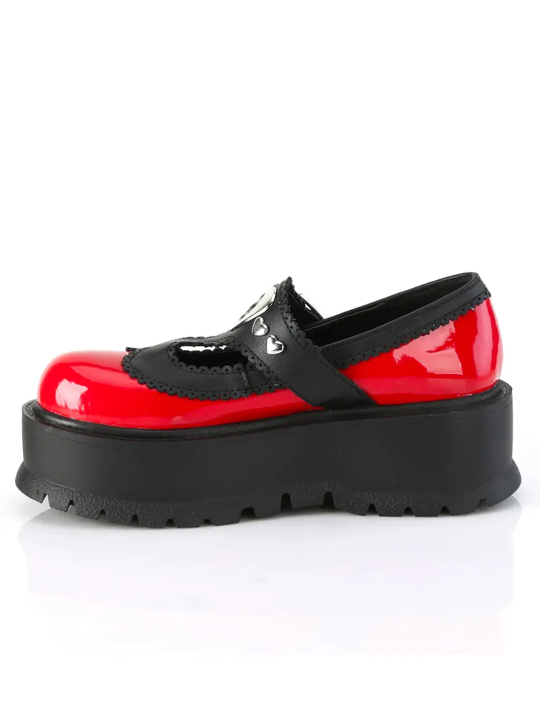 DEMONIA SLACKER-23 - RED & BLACK ✰ PRE ORDER ✰