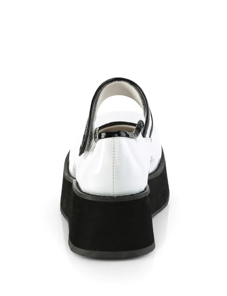 DEMONIA SPRITE-01 - WHITE HOLO PATENT ✰ PRE ORDER ✰