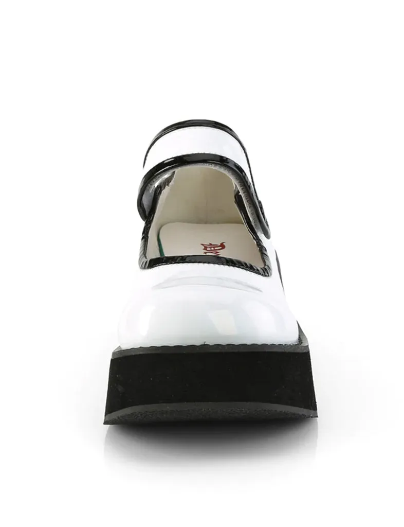 DEMONIA SPRITE-01 - WHITE HOLO PATENT ✰ PRE ORDER ✰