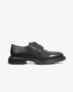Derby - Black Leather - Black