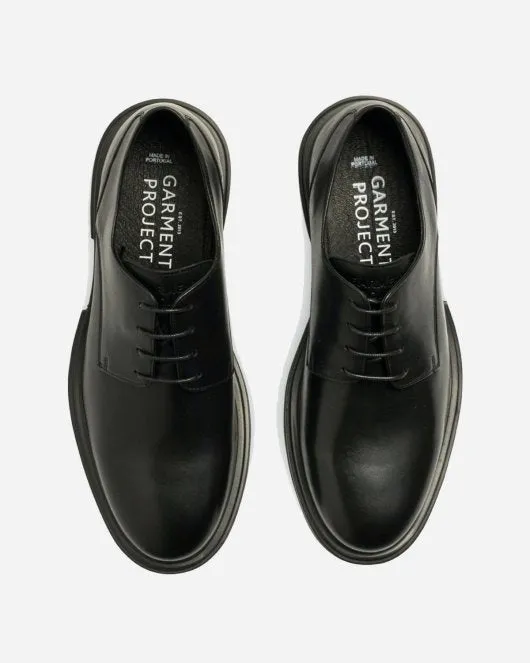 Derby - Black Leather - Black