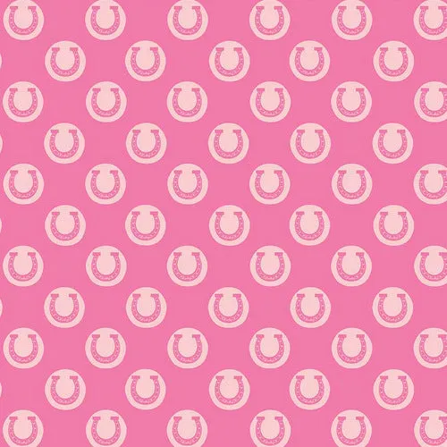 Derby Style Derby Luck on Pink by Riley Blake Designs