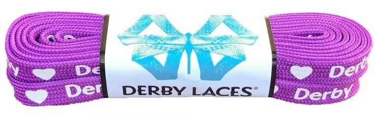 Derby Waxed Laces - Heart Derby -