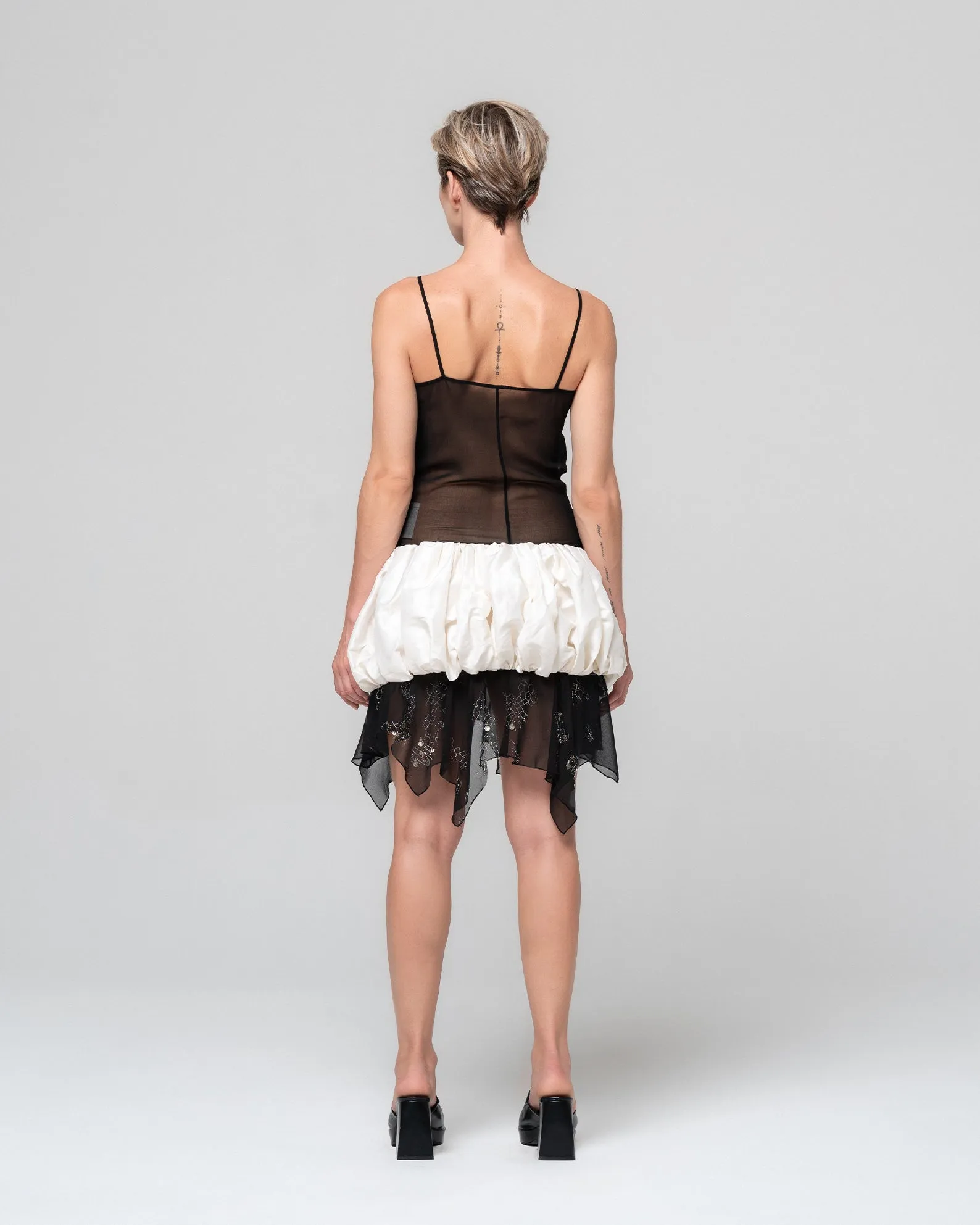 DHALIA EMBELLISHED DRESS
