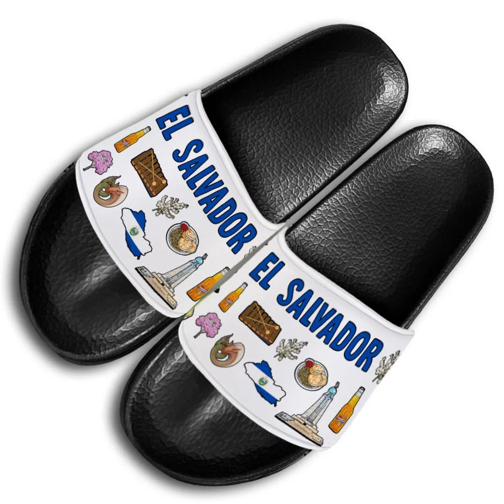 El Salvador Slide Sandals For Salvadoran Men, Women