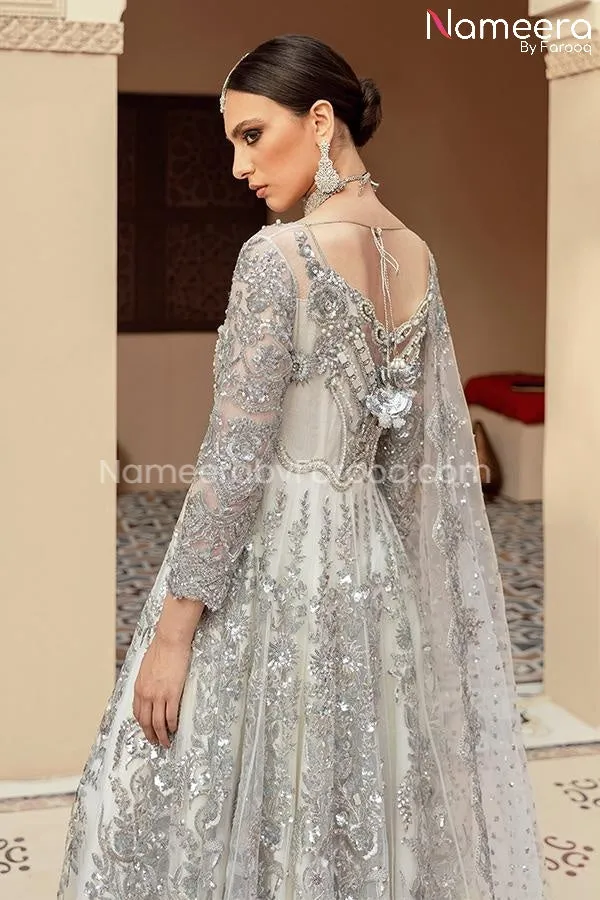 Elegant White Lehenga Choli By Designer 2021 #PF222