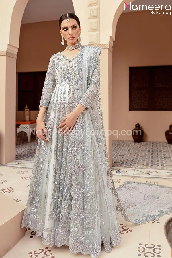 Elegant White Lehenga Choli By Designer 2021 #PF222