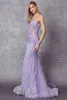 Embellished Lace Mermaid Gown