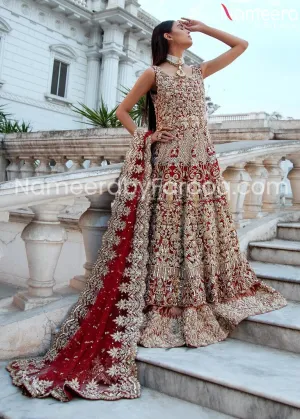 Embellished Pakistani Gown Dresses  for Bridal #BN128