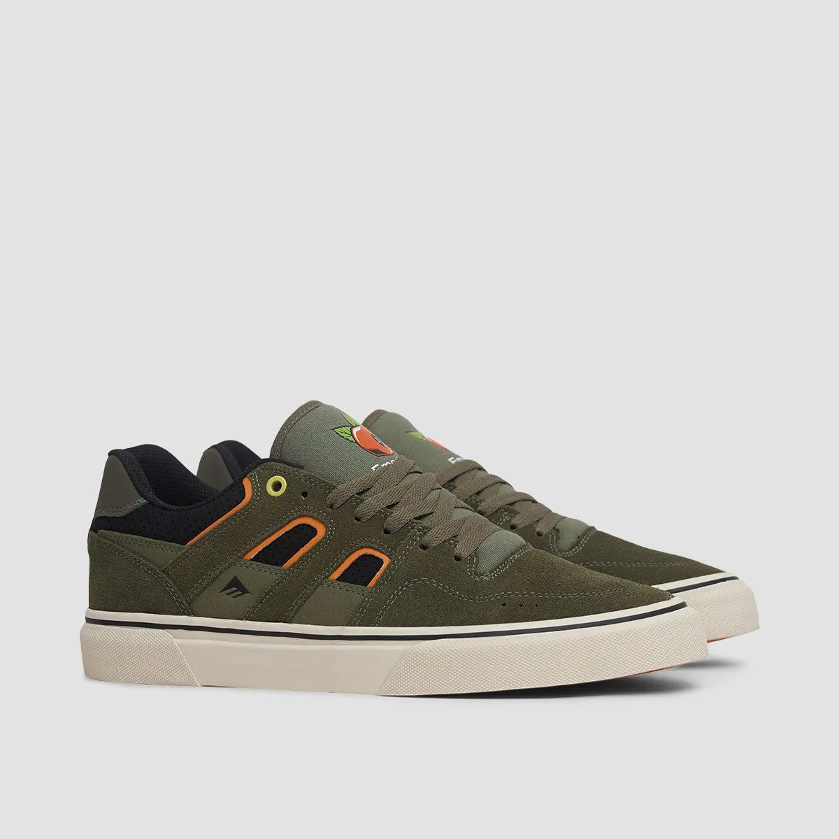Emerica X OJ Tilt G6 Vulc Shoes - Olive
