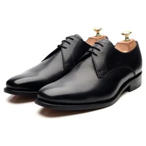 'Eton' Black Leather Derby UK 8 G