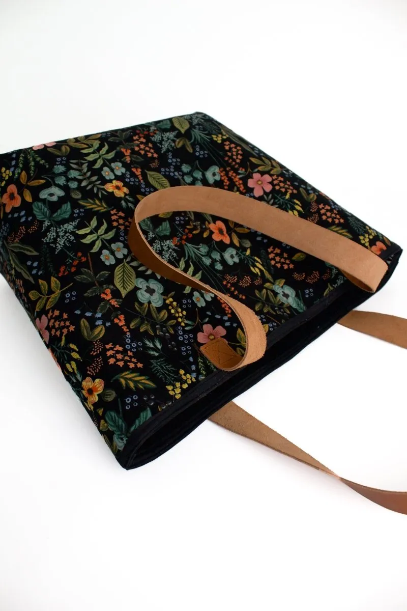 Evening Wildflower Everyday Canvas Tote Bag