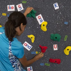 Everlast Climbing 10' H Magna® Climbing Wall