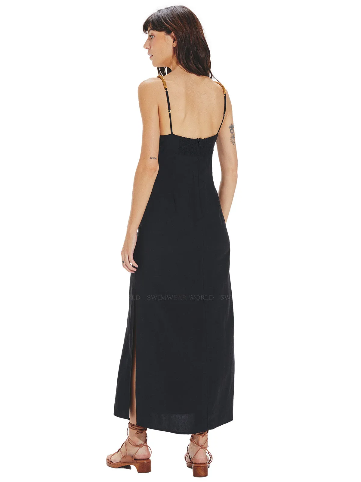Flora Detail Midi Dress ::RET