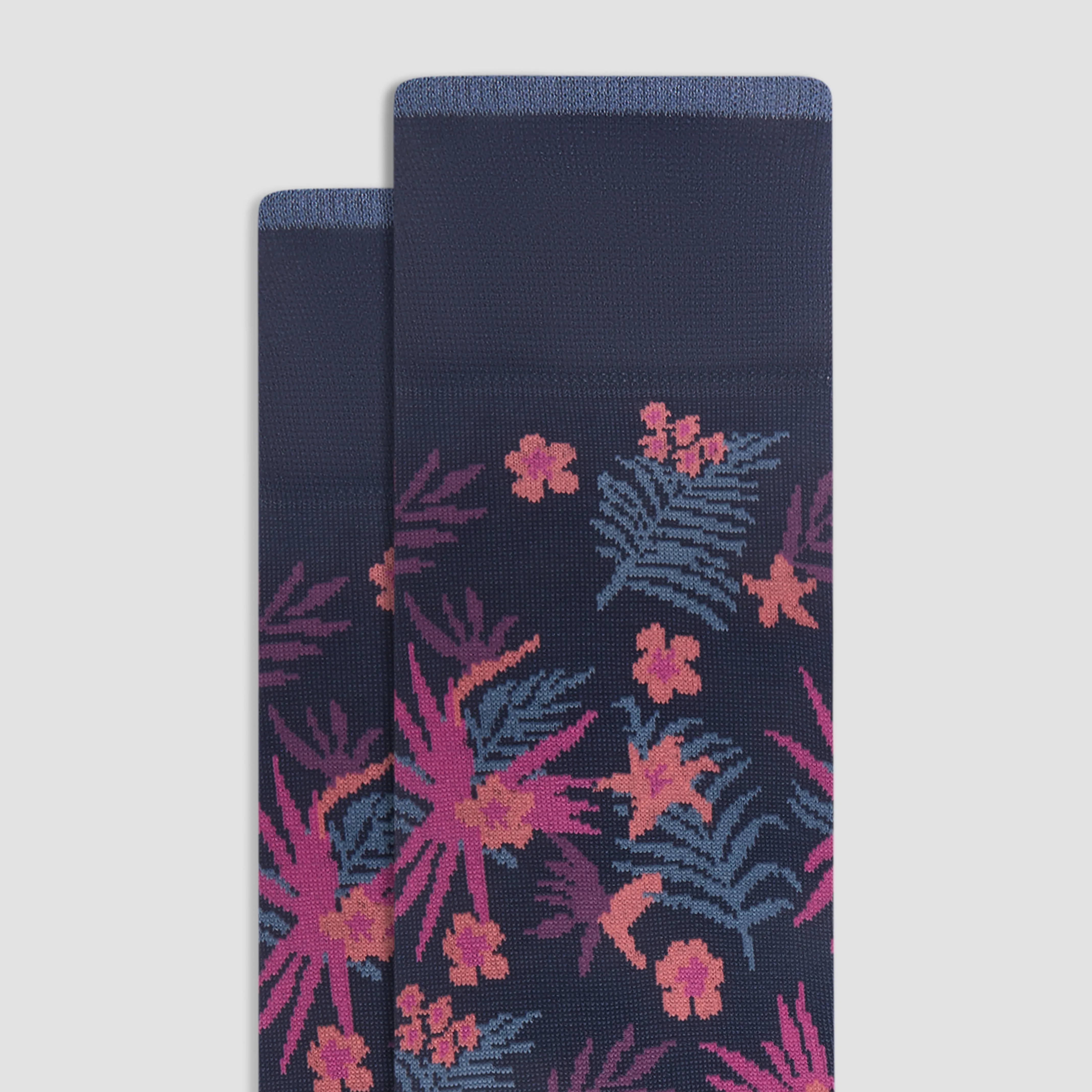 Floral Mid-Calf Socks