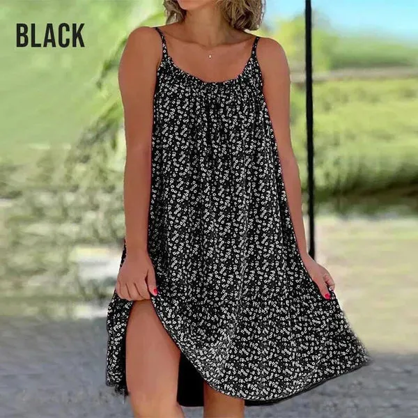 Floral Printed Camisole Dress - Buy 2 Free Shipping