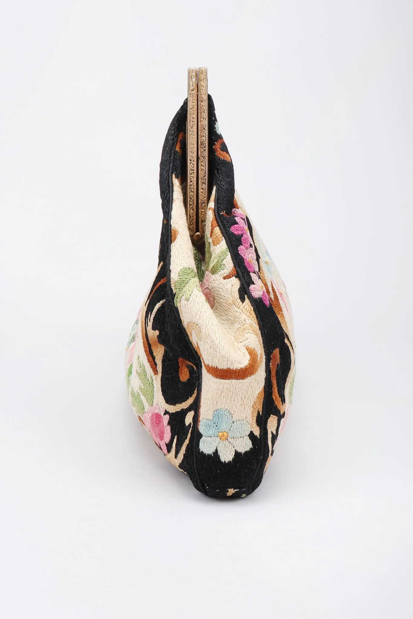 Floral Tapestry Clutch