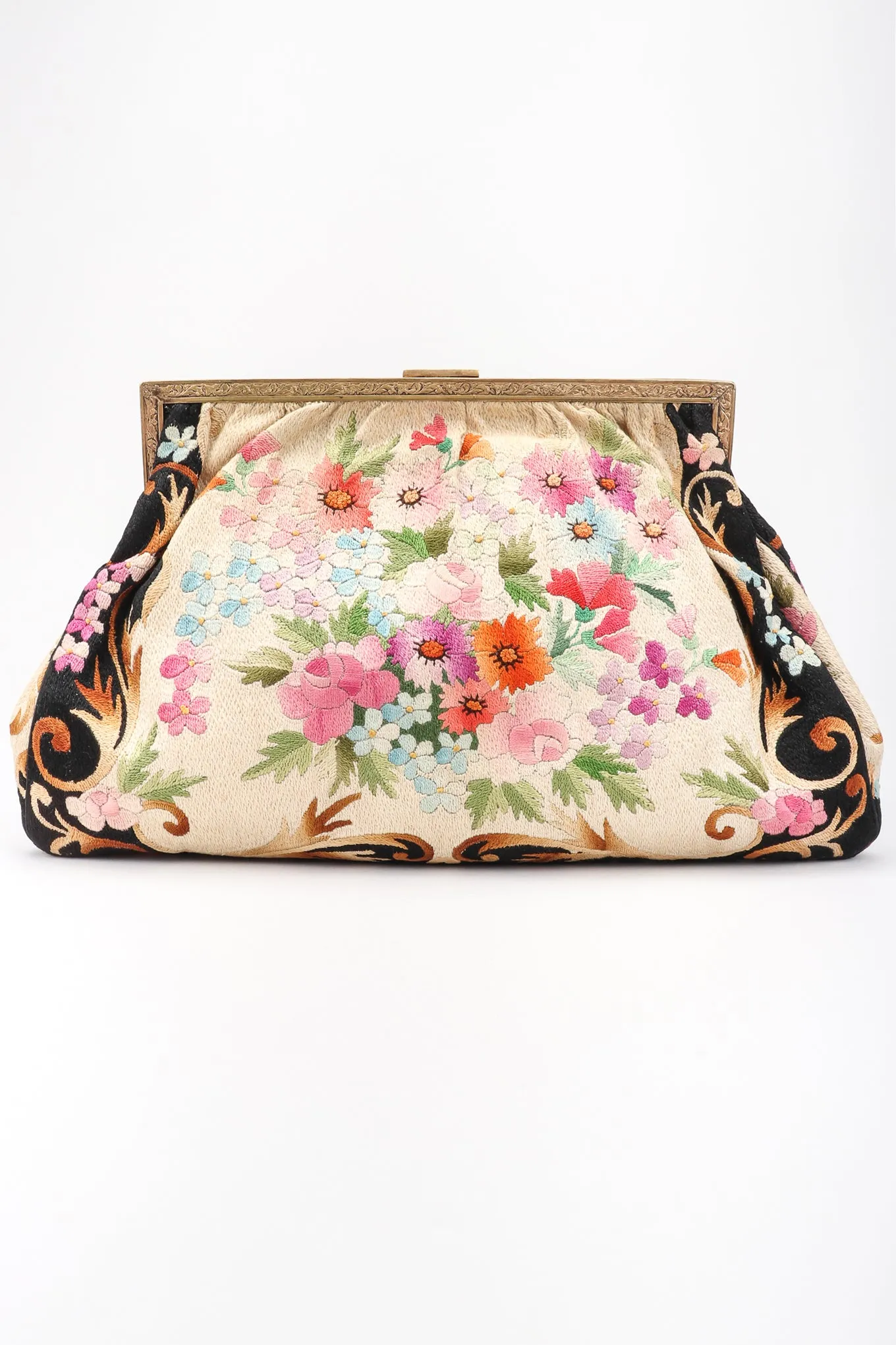Floral Tapestry Clutch