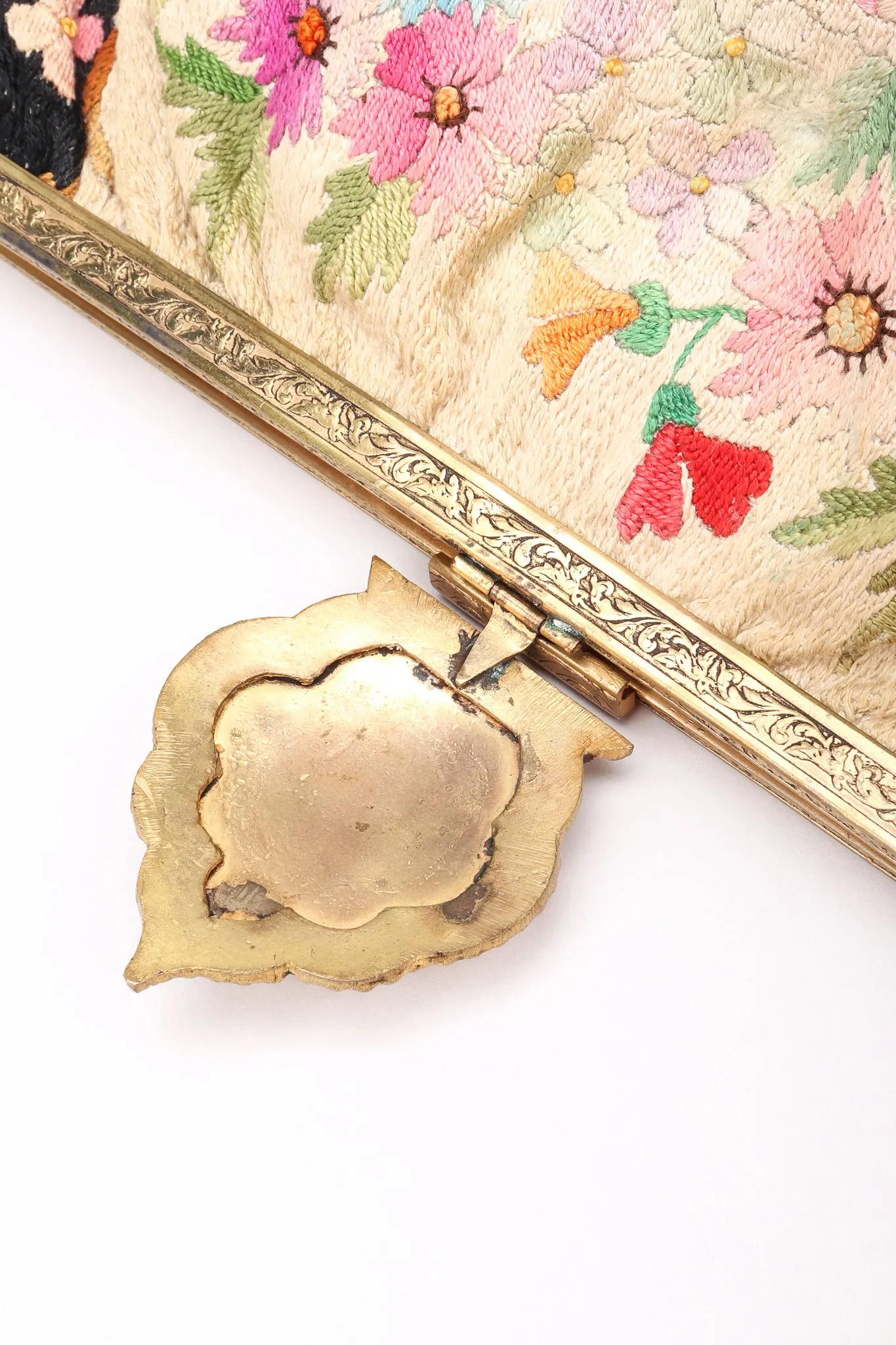 Floral Tapestry Clutch