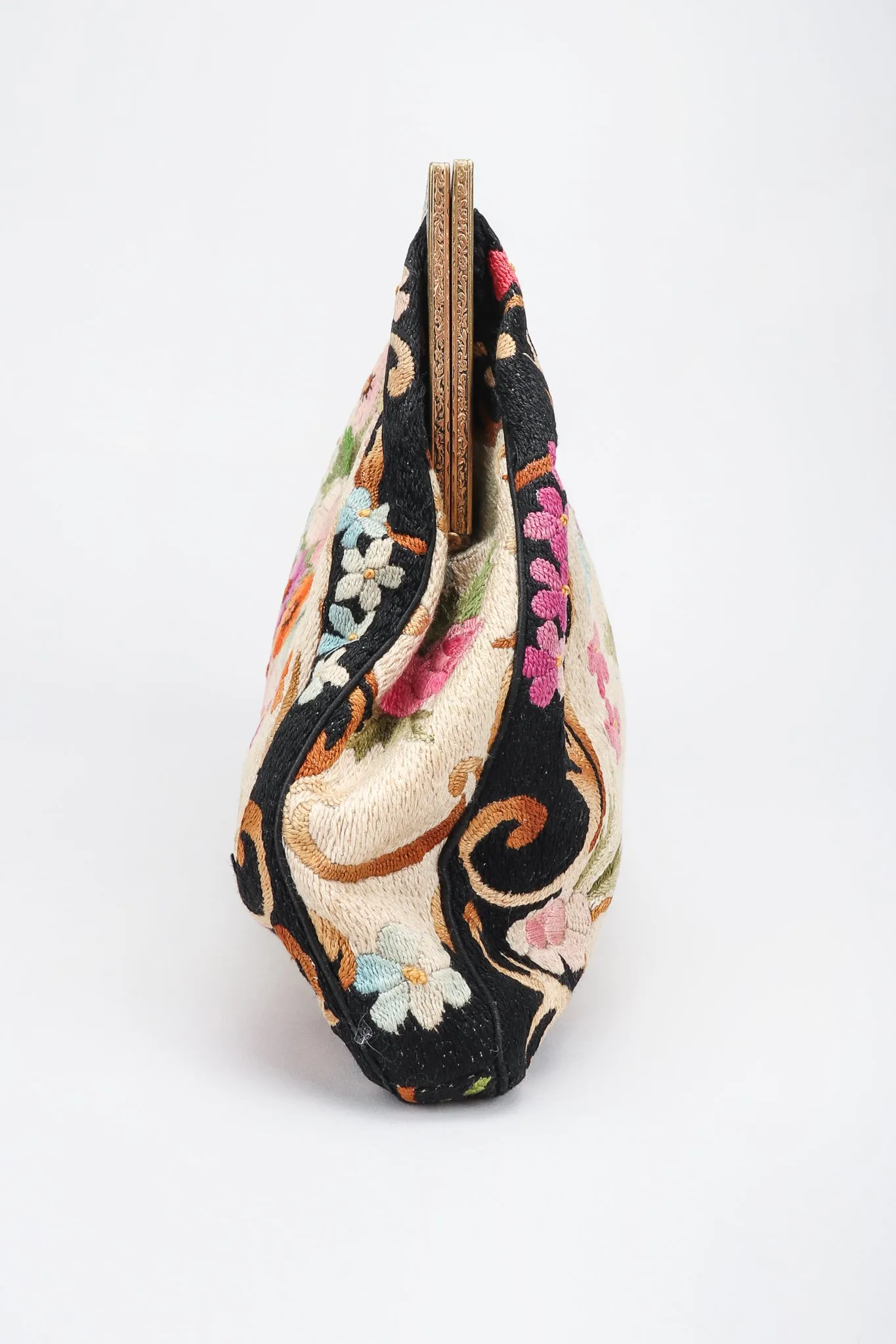 Floral Tapestry Clutch