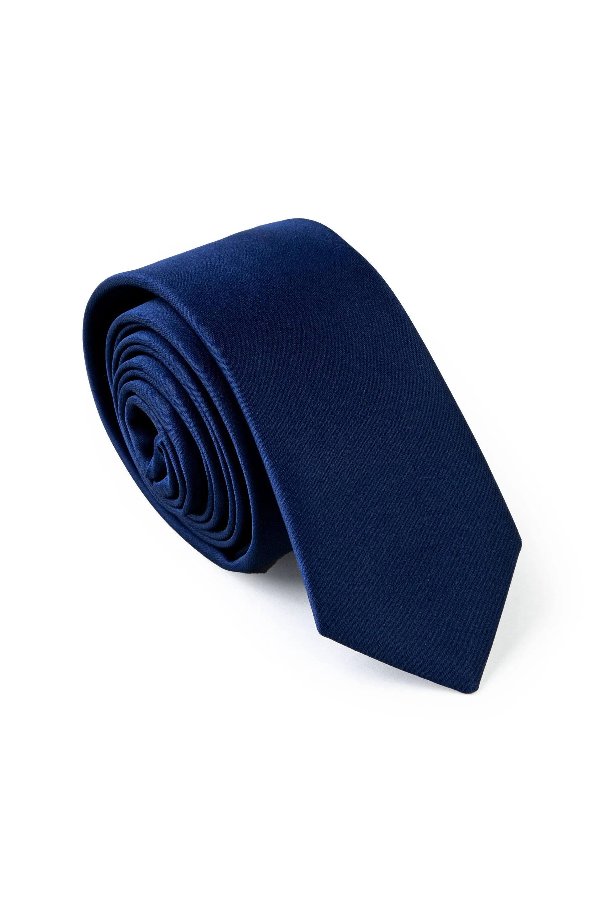 Formal Blue Tie Loose