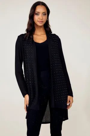 Frank Lyman- Women's Chic Hip-length Shawl Cardigan