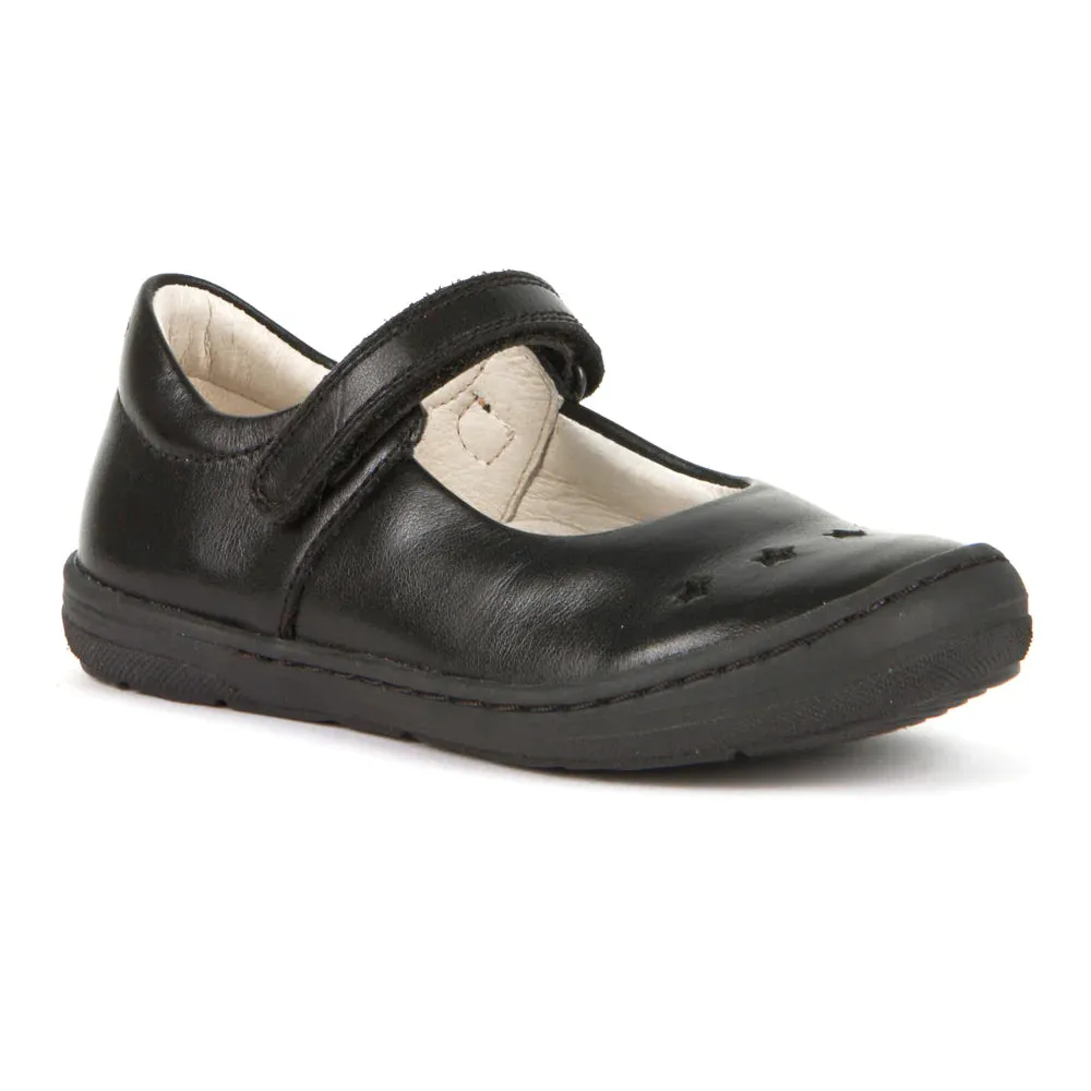 Froddo Black Leather Mary Janes