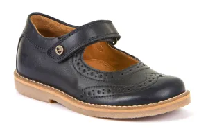 Froddo Daek Blue Leather Mary Janes