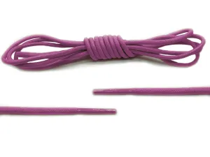 Fuchsia Round Waxed Laces