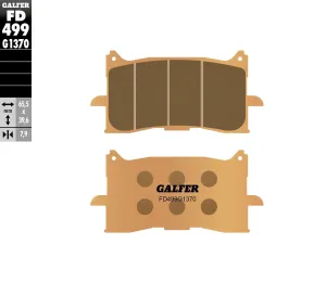 GALFER FD499G1370 HH Sintered Brake Pads