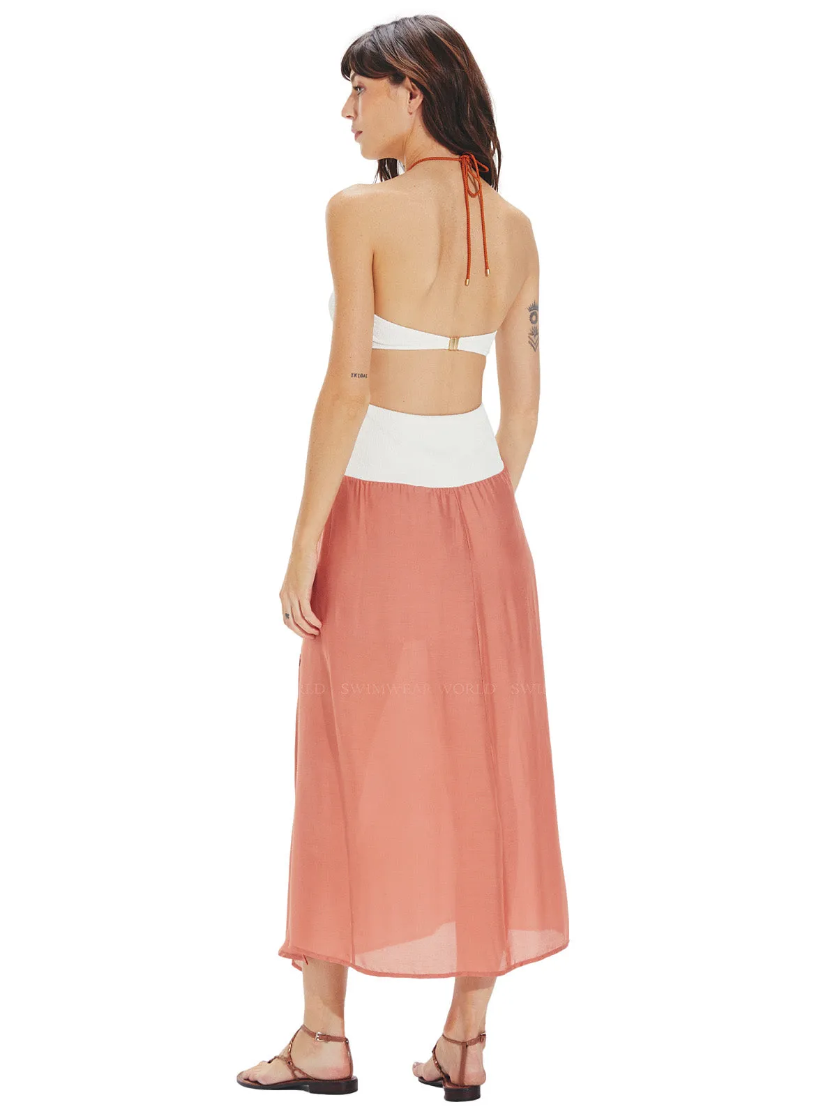 Gi Detail Midi Dress ::RET