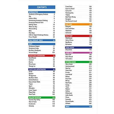 Grampians Climbing Guide - 2015 Edition
