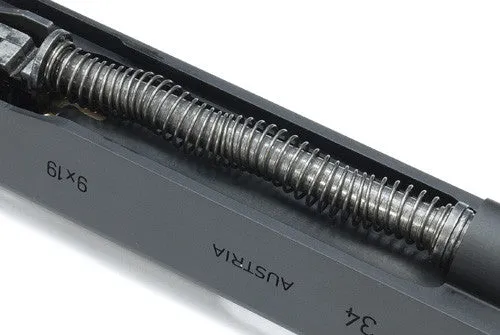 Guarder G34 6061 Aluminum CNC Slide & Steel Barrel Kit for TM G17 (Standard Ver. Black)