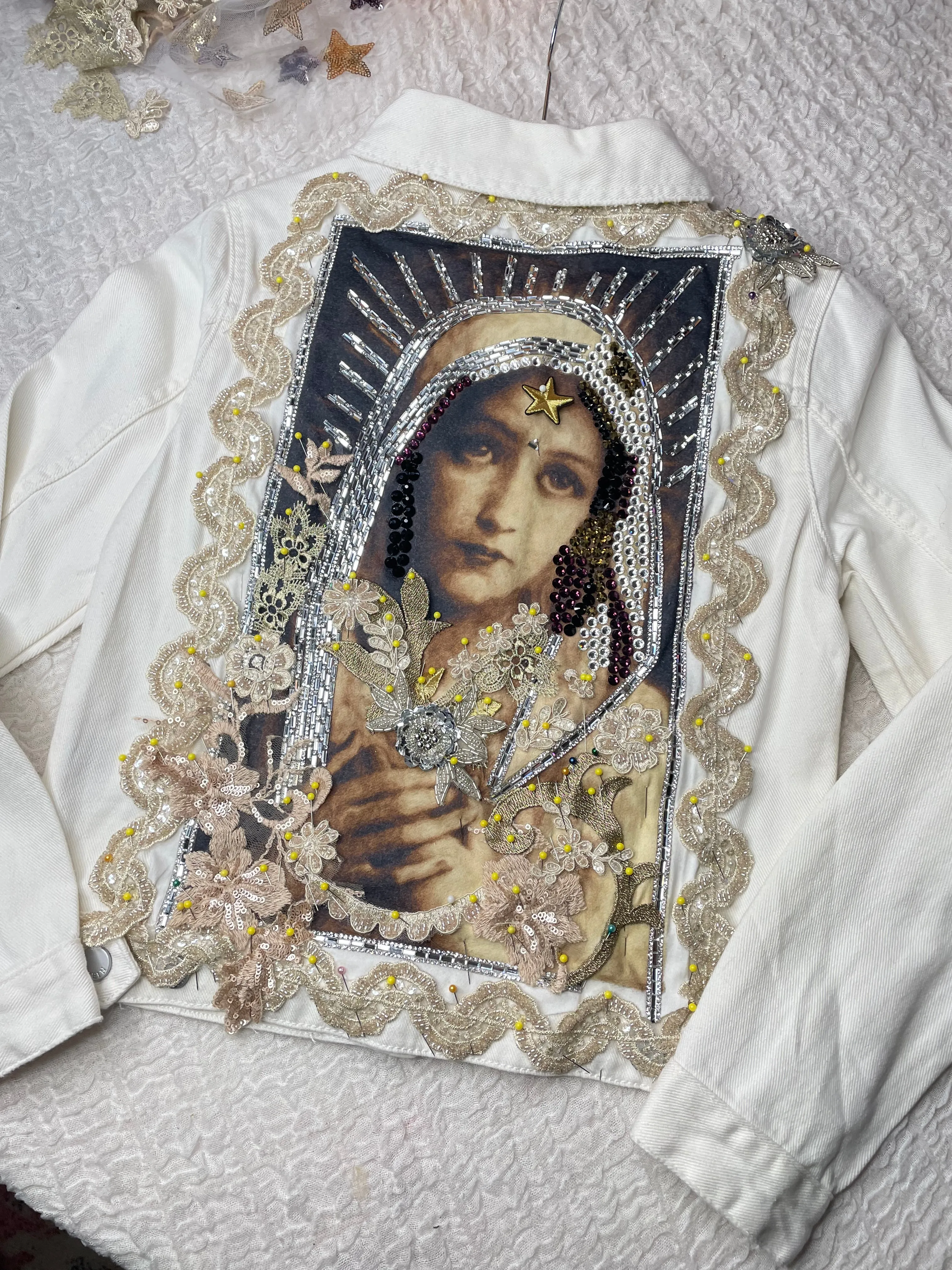 Hail Mary Virgin Denim Jacket