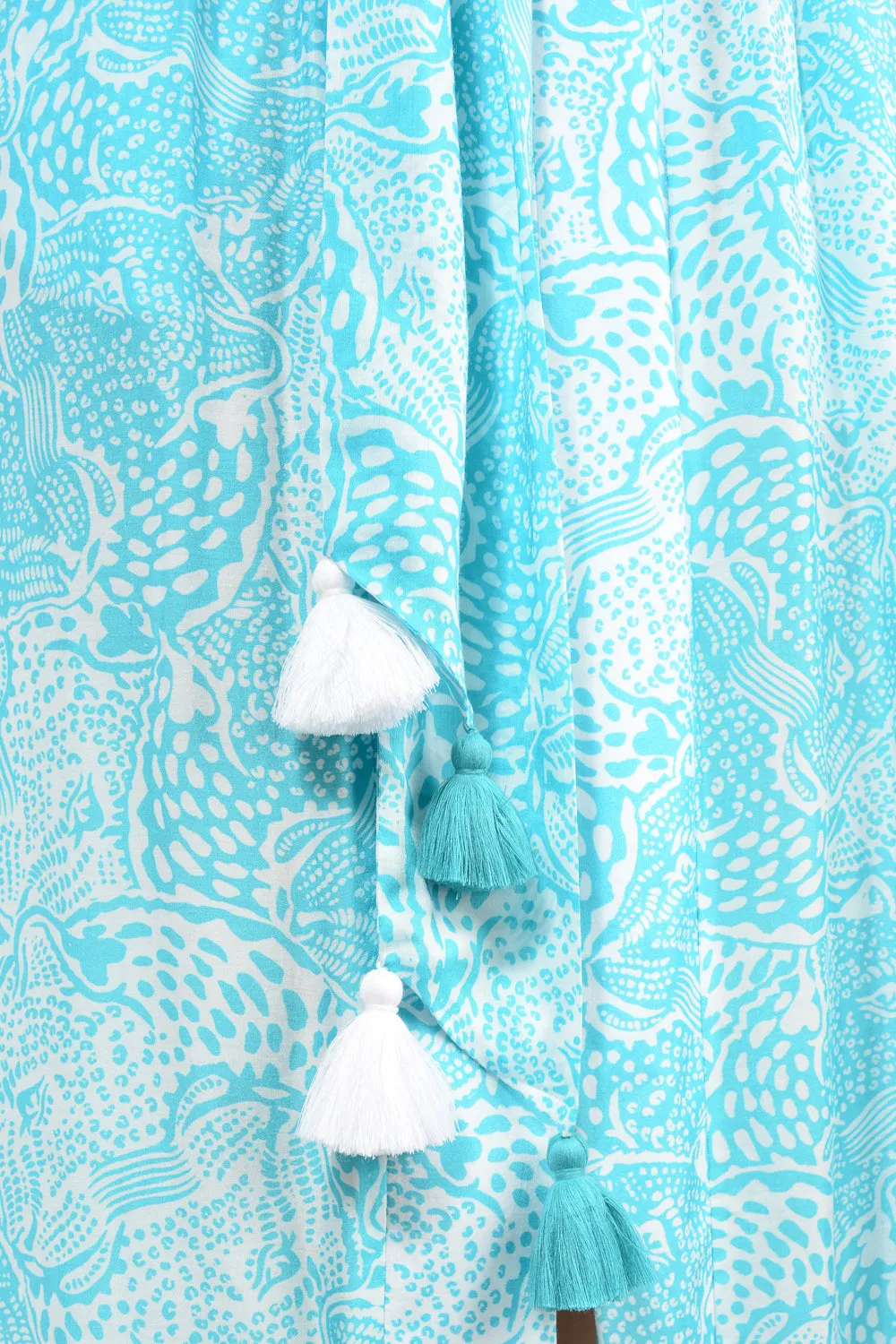 HALL DRESS - ANIMAL BLUE